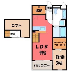 結城駅 徒歩8分 2階の物件間取画像